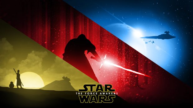 Star wars the force awakens wallpaper.