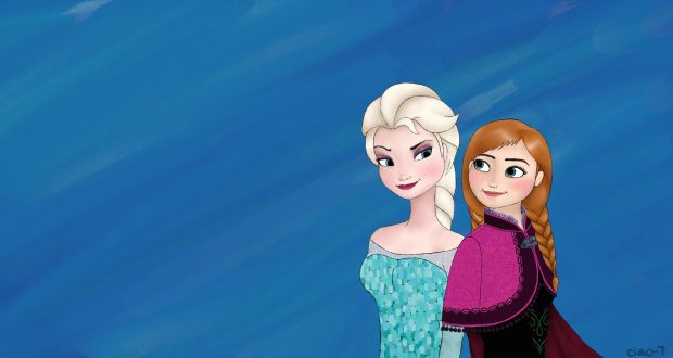 Wallpapers Elsa And Anna.