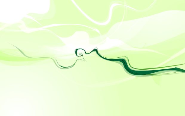 Abstract Green Desktop Background.
