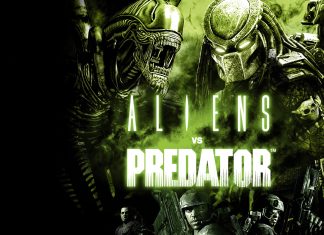 Amazing Alien vs Predator Background.