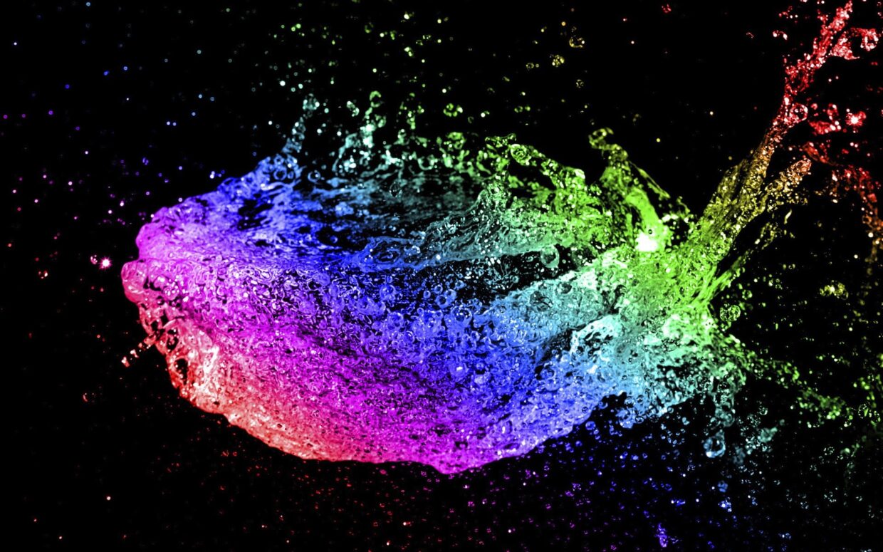 Color Splash Desktop Wallpaper - PixelsTalk