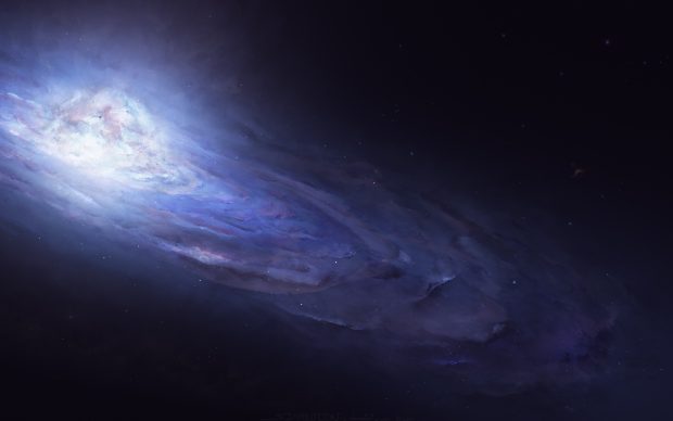 Andromeda Galaxy Background HD.