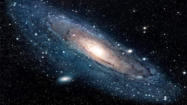 Andromeda Galaxy Desktop Wallpaper.