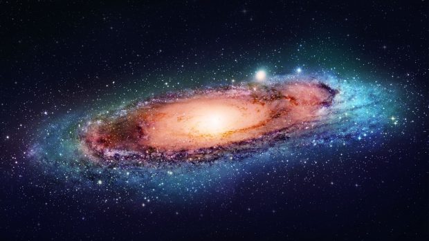 Andromeda Galaxy Full HD Wallpaper.