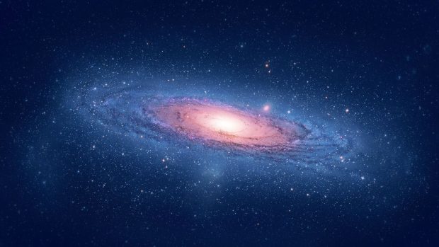 Andromeda Galaxy HD Wallpaper.