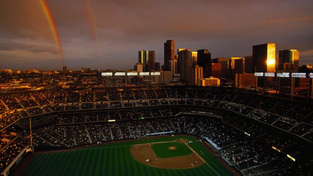 Baseball Stadium Wallpaper for PC.