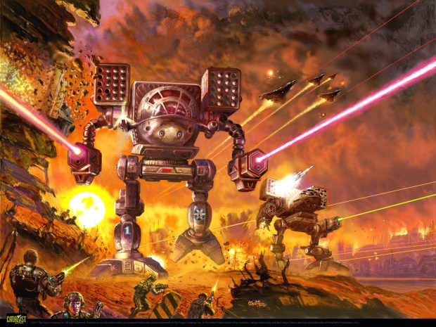 Battletech HD Wallpaper.