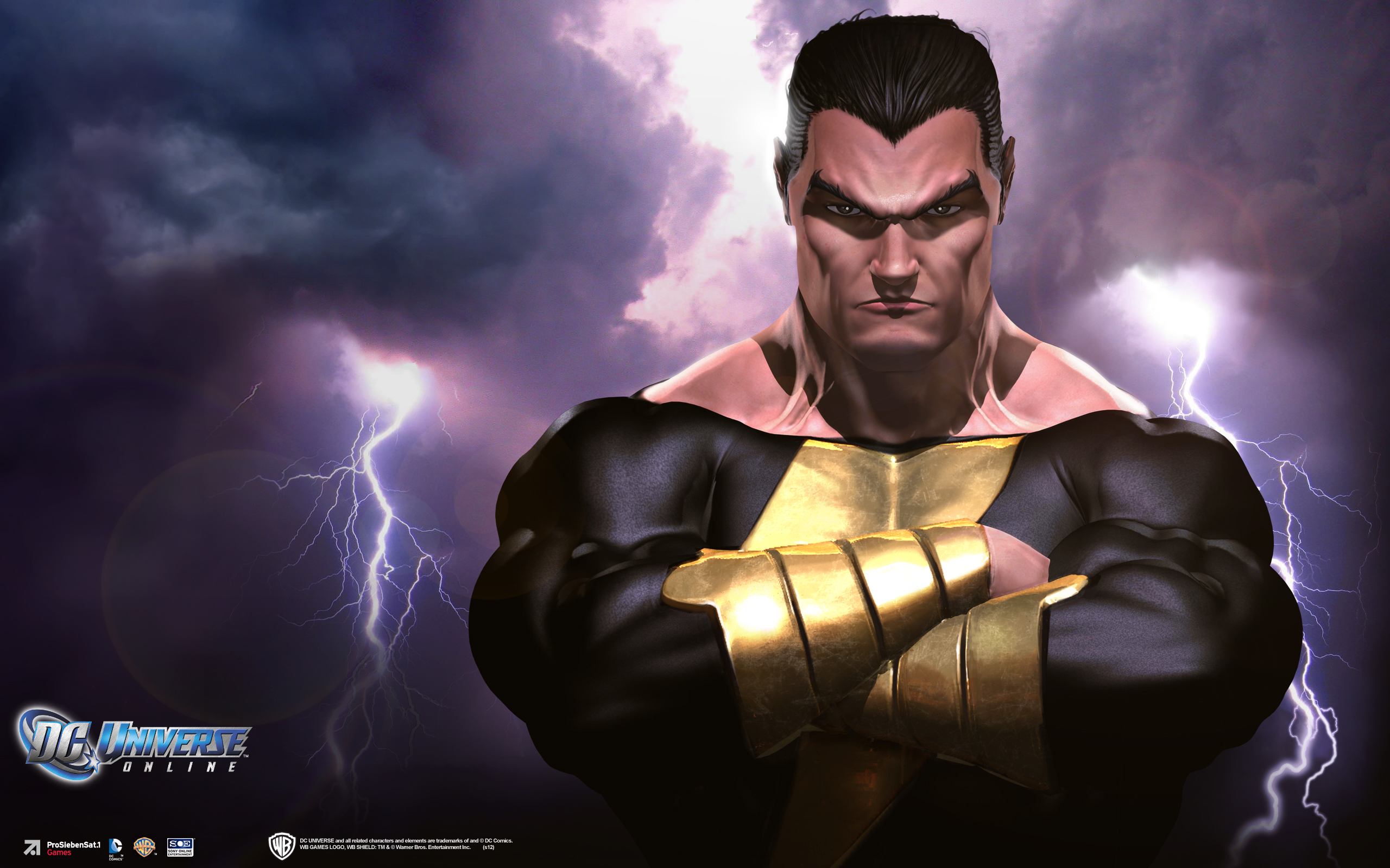 Wallpaper 4k Black Adam And Shazam Art Wallpaper