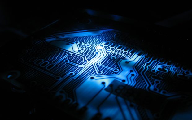 Blue Circuit Board 1920x1200 HQ.