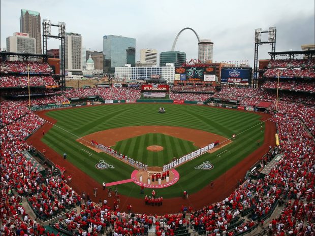 Busch Stadium Background.