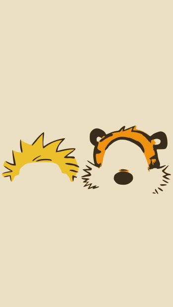 Calvin and Hobbes iPhone Wallpaper for Mobile.