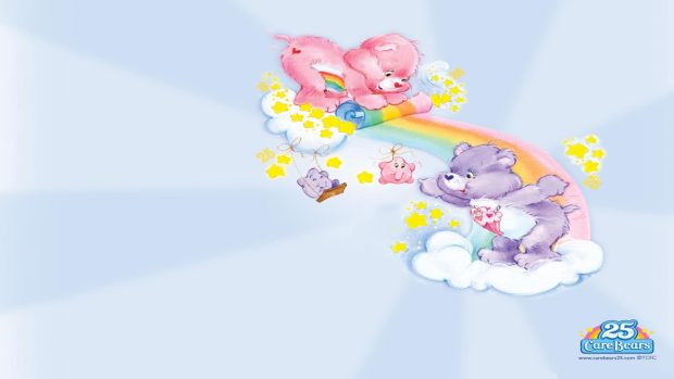 Care Bear Full HD Wallpaper.