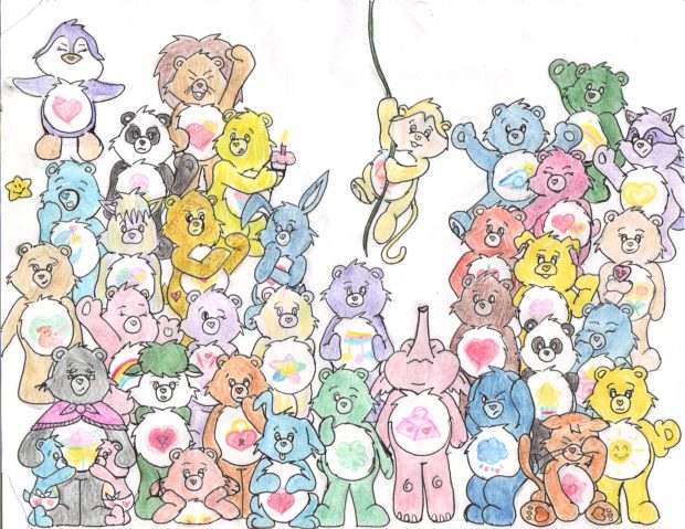 Care Bear Wallpaper by matteoscott.