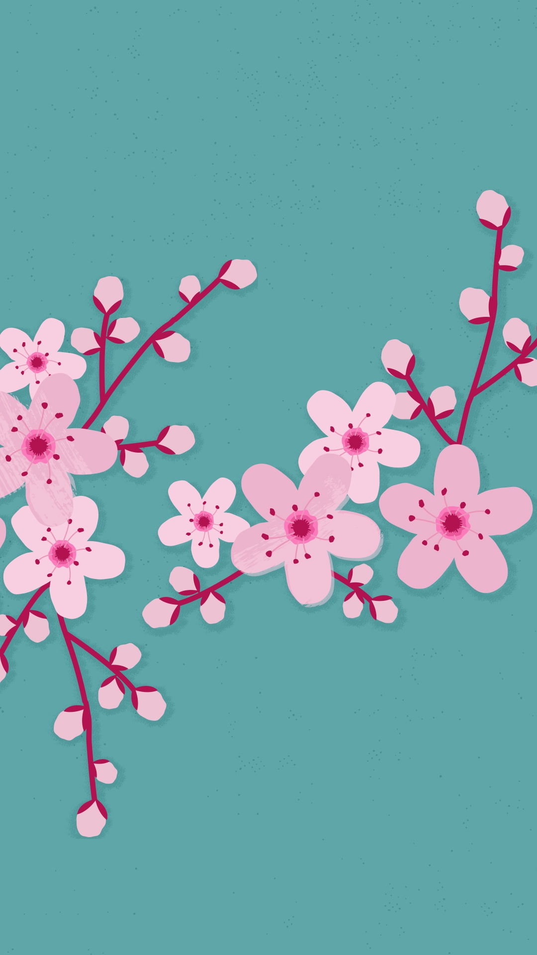 Cherry Blossom iPhone Background Download Free - PixelsTalk.Net