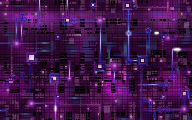 Circuit Board Background Widescreen.