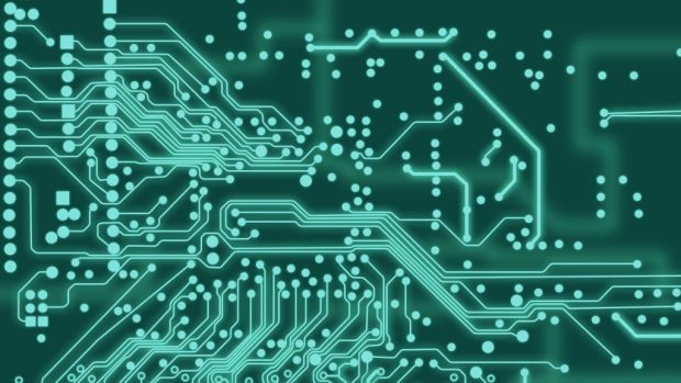 Circuit Board Wallpaper HD.