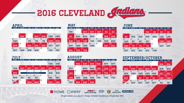 Cleveland Indians Background for PC.