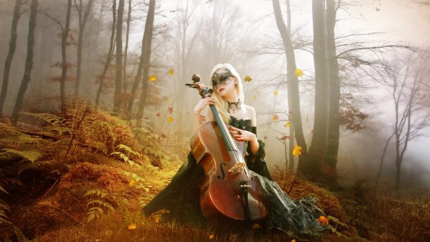 Cool Cello Background.