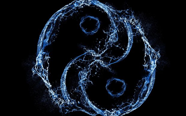 Cool Yin Yang Wallpaper HD.