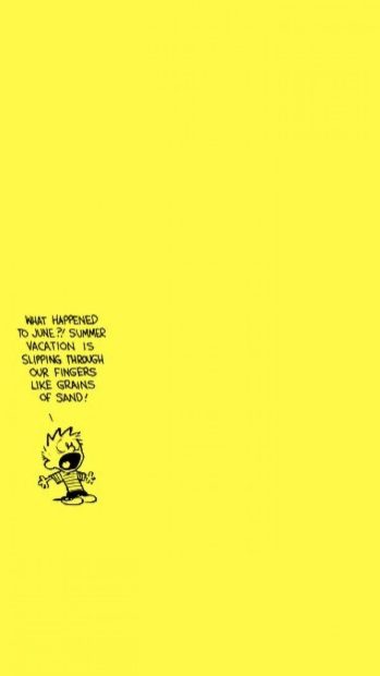 Download Free Calvin and Hobbes iPhone Wallpaper.