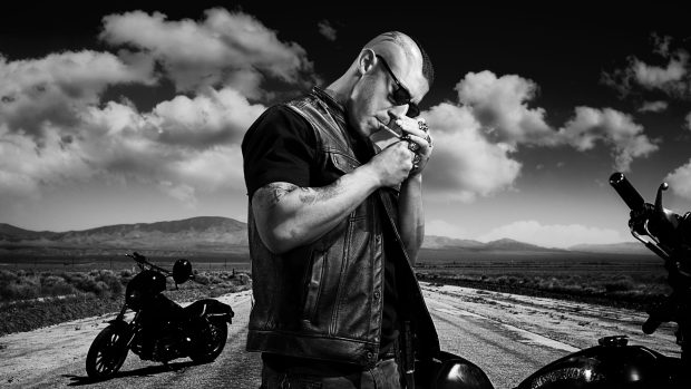 Free Biker Image.