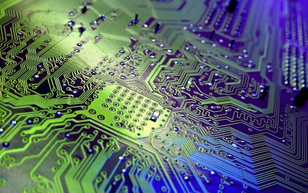 Free Circuit Board Image.