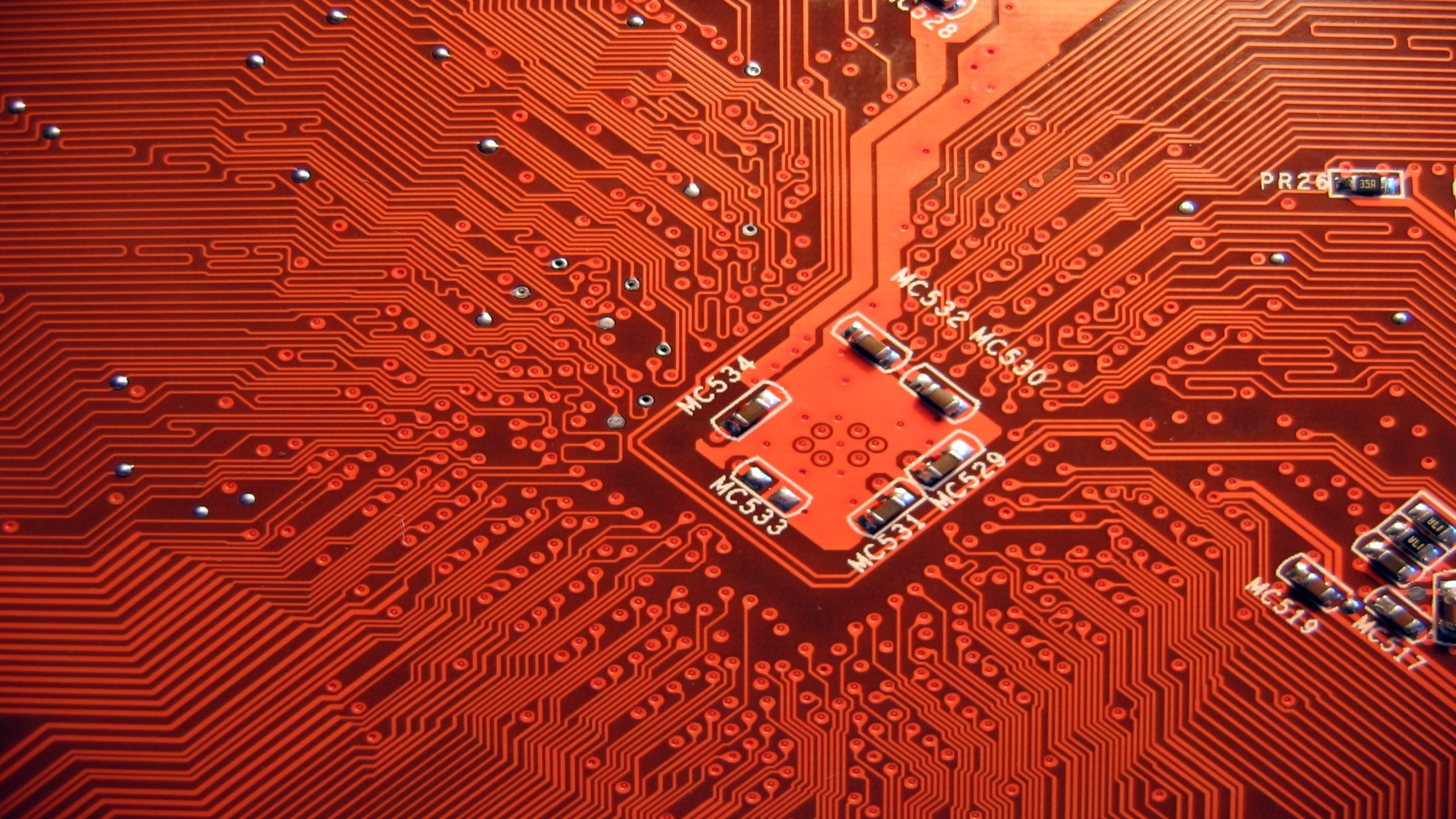 HD Circuit Board Background | PixelsTalk.Net