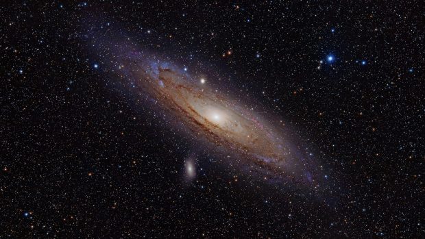 HD Andromeda Galaxy Wallpaper.