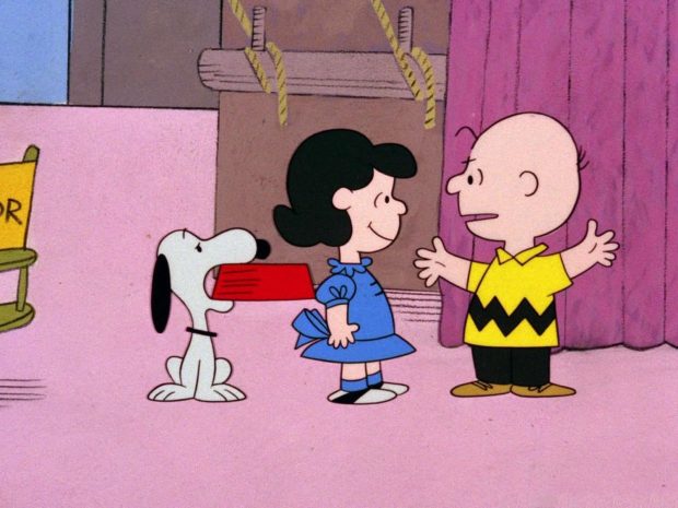 HD Charlie Brown Christmas Background.
