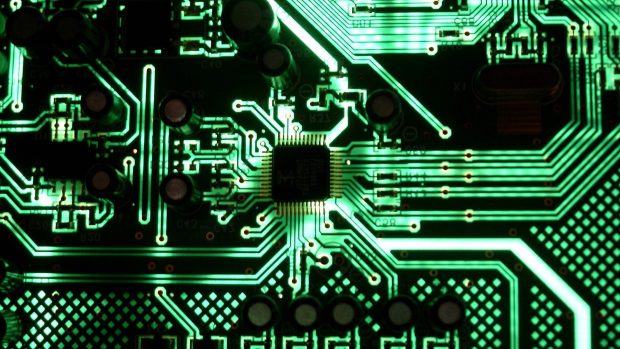 HD Circuit Board Wallpaper.