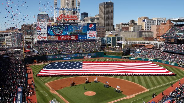 Photo of Baseball Stadium.