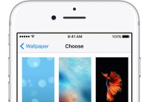 ios10 iphone7 settings wallpaper choose new wallpaper