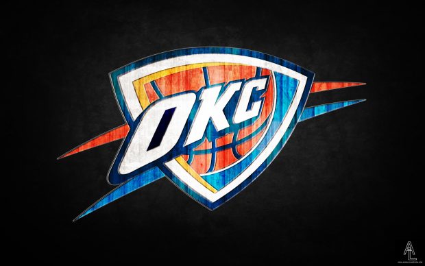 Oklahoma City Thunder Logo Wallpaper 5.