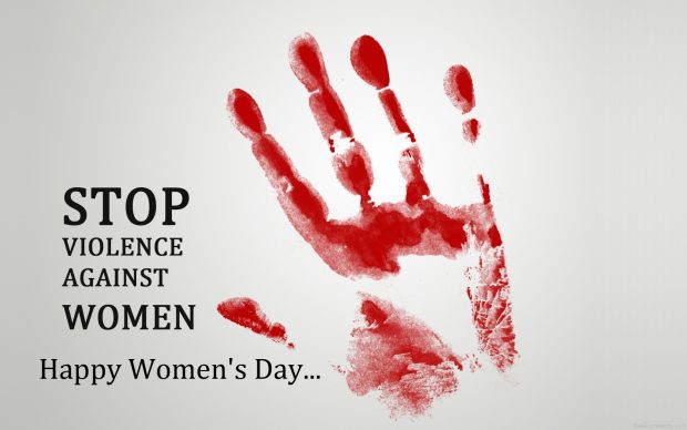 Stop Violence Against Women Happy Women Day