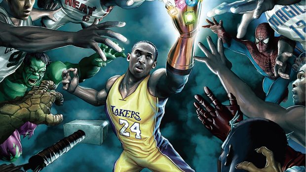 Basketball kobe bryant los angeles lakers background