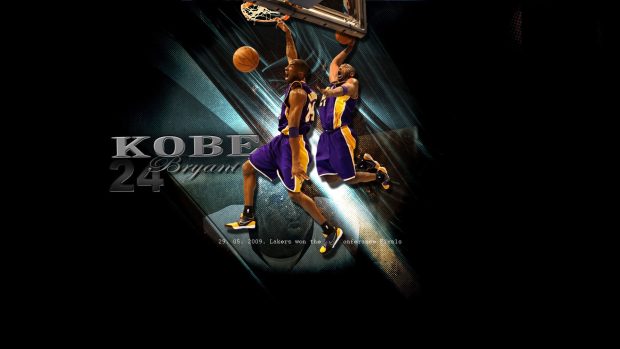 Free lakers backgrounds kobe bryant