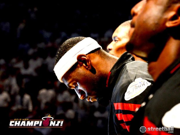 Lebron James Miami Heat NBA Champ Wallpapers