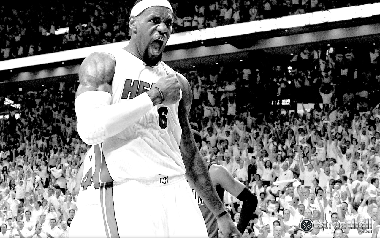 lebron james screaming wallpaper