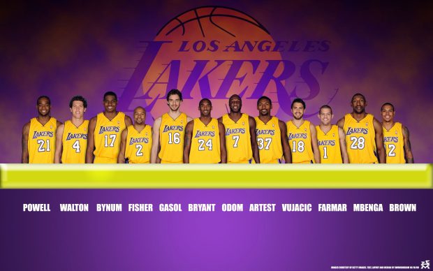 NBA Lakers Team Backgrounds 5