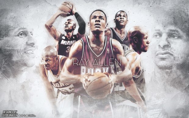 Ray Allen Career 2880x1800 Miami Heat