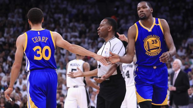 Golden State Warriors v San Antonio Spurs - Game Three