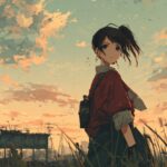Anime Girl wallpapers in high resolution, capturing the essence of adventure and emotion, designed for modern desktop backgrounds.