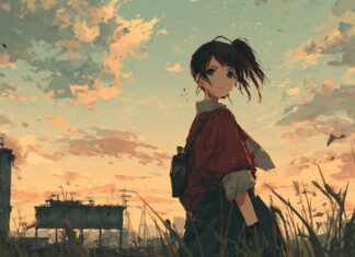 Anime Girl wallpapers in high resolution, capturing the essence of adventure and emotion, designed for modern desktop backgrounds.