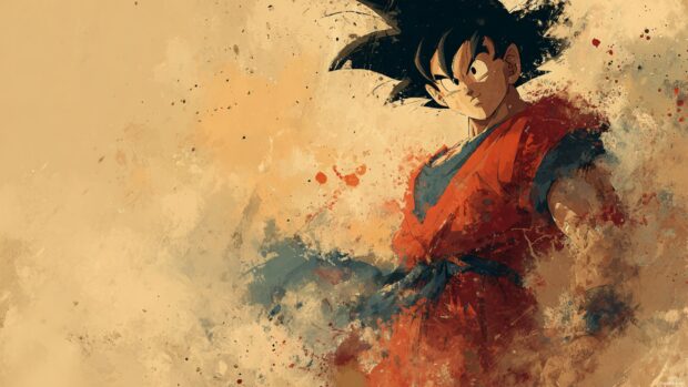 Exciting Goku wallpapers for desktop, blending action and artistry in a high quality visual experience.