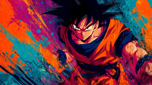 High quality Goku desktop wallpapers featuring vibrant colors and dynamic poses.