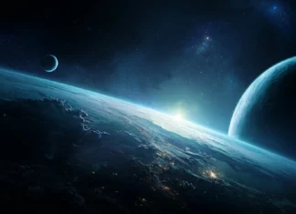 Beautiful space wallpapers depicting serene planets in stunning high definition, ideal for adding a touch of cosmic elegance to any desktop.