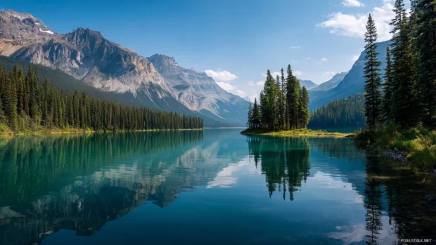 Best cool images for wallpaper showcasing stunning nature landscapes with mountains and lakes, ideal for outdoor lovers.