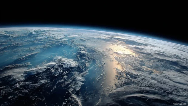 Breathtaking Earth from space wallpapers that illustrate the planet beauty and fragility, an inspiring choice for your desktop background.