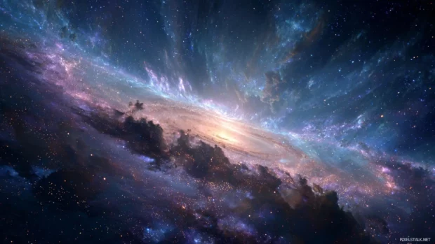 Cool images for wallpaper HD showcasing celestial themes with stars, galaxies, and cosmic visuals.