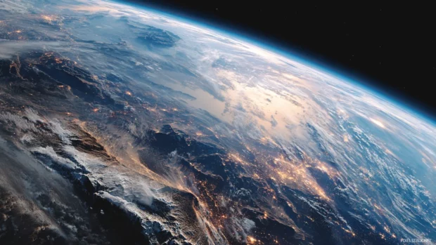 Dive into a selection of the best Earth from space wallpapers, showcasing iconic landscapes and atmospheric elements for an enriching experience.